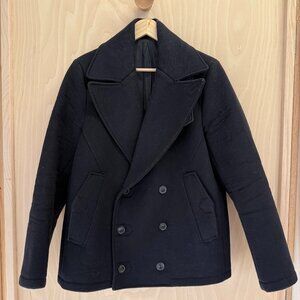 Acne Studios Blue  Pea Coat